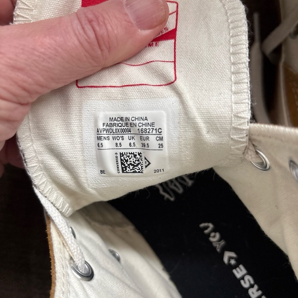 CONVERSE Chuck Taylor ALL-STAR HI 70 168271C Size M6.5 Wm’s 8.5 Nwob - Picture 4 of 7